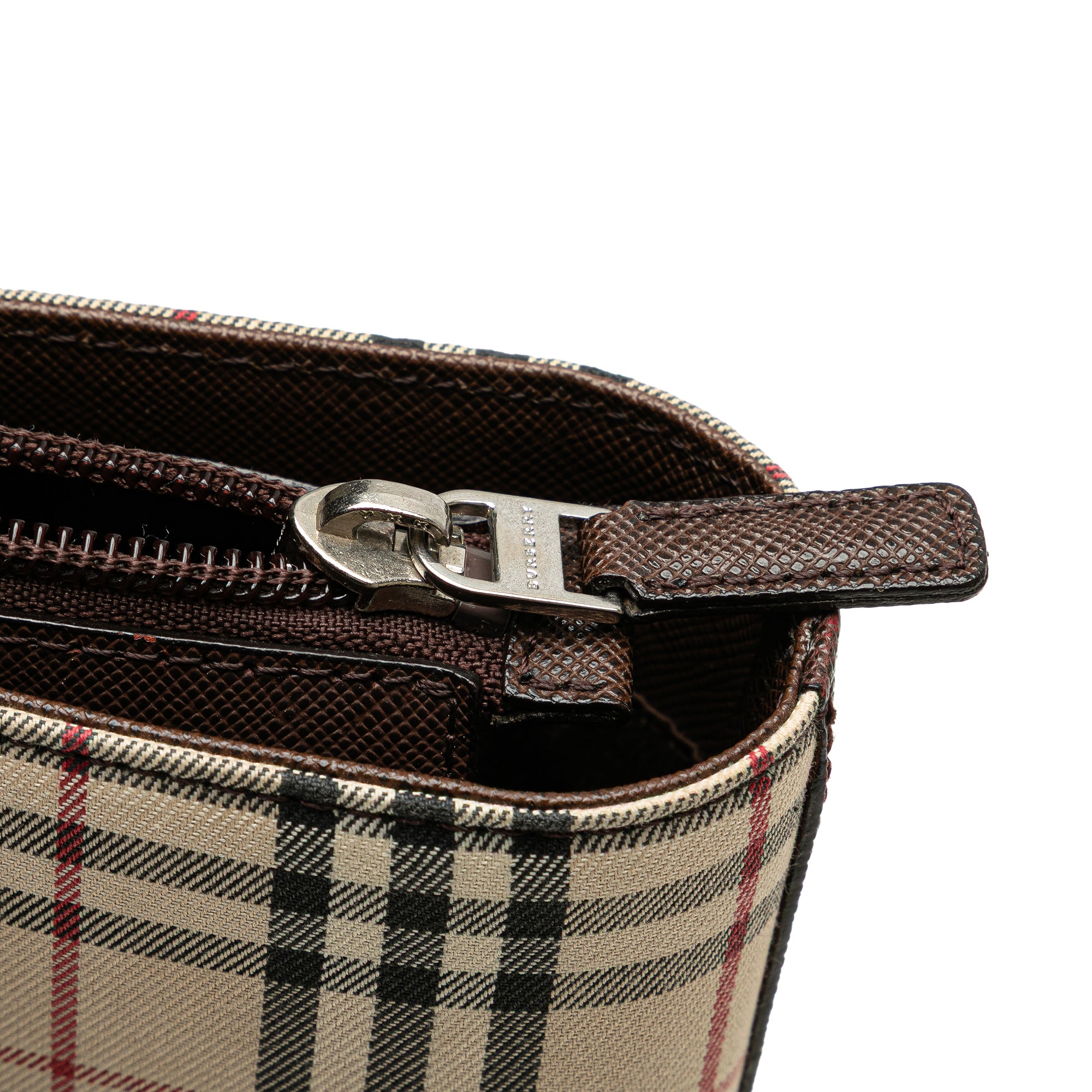 House Check Canvas Tote