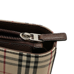 House Check Canvas Tote