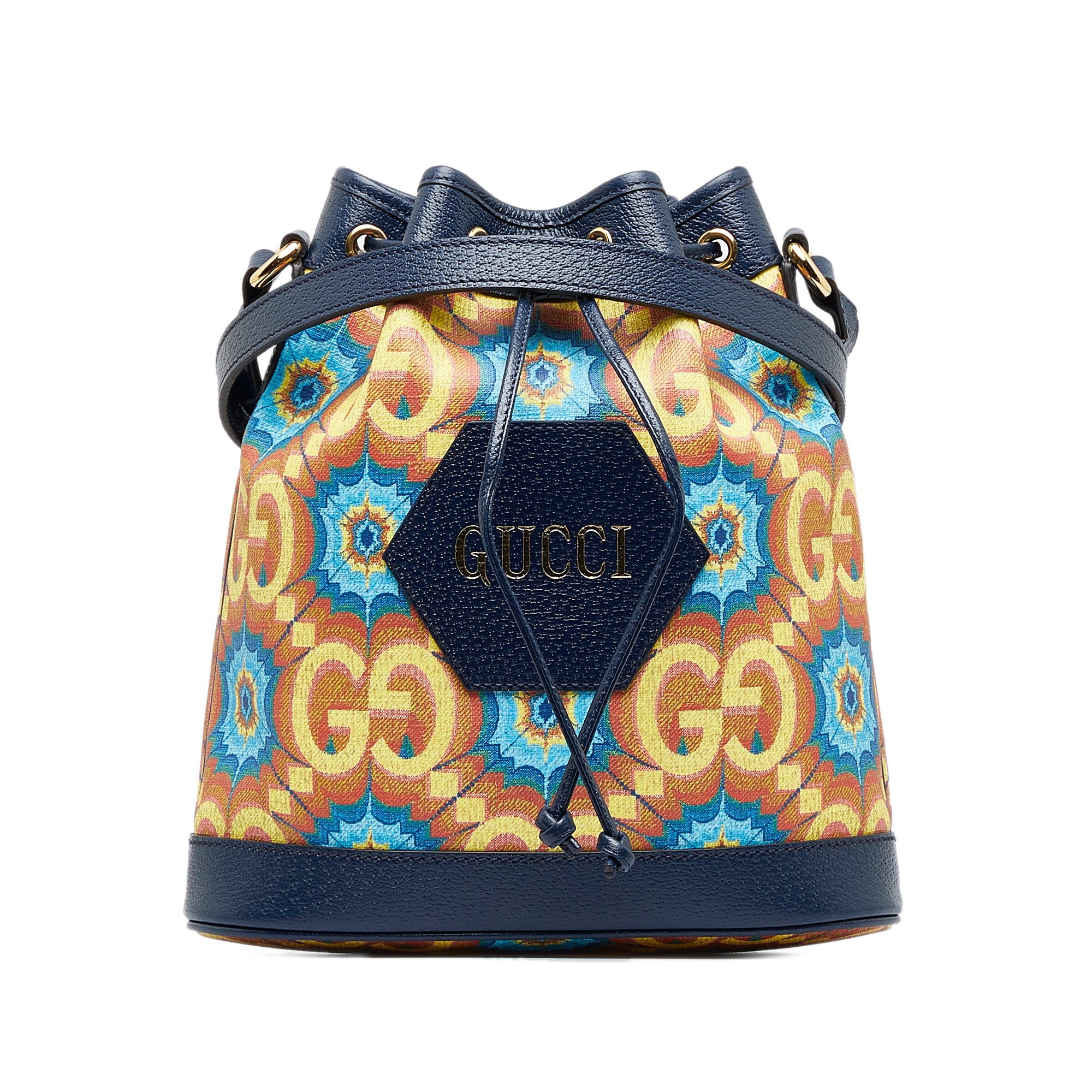 GG Supreme Kaleidoscope 100 Bucket Bag_0