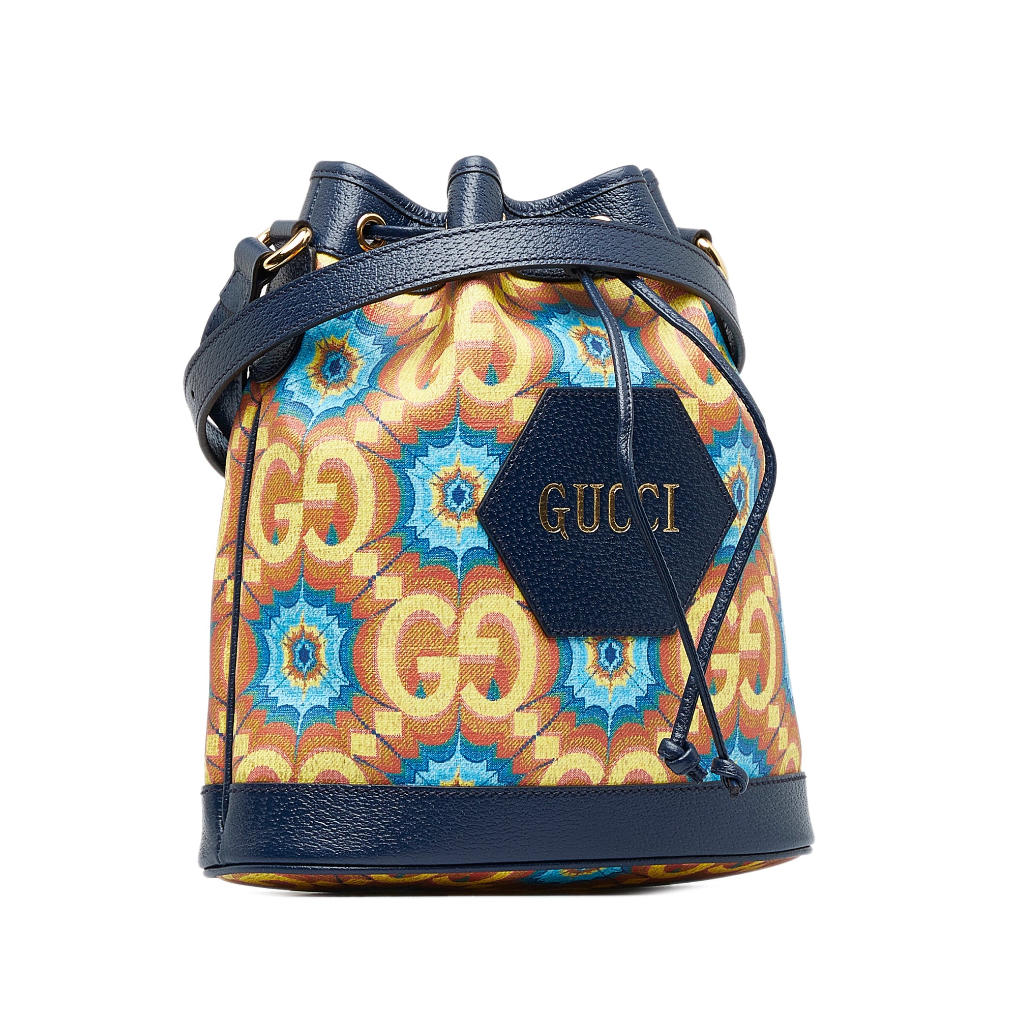 GG Supreme Kaleidoscope 100 Bucket Bag_1