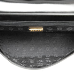 Leather Logo Clutch