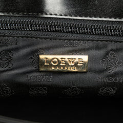 Leather Logo Clutch