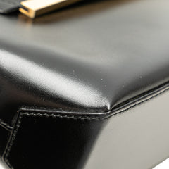 Leather Logo Clutch
