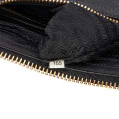 Vitello Daino Zip Top Satchel