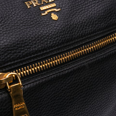Vitello Daino Zip Top Satchel