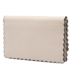 Leather Studded Monster Eyes Wallet on Chain