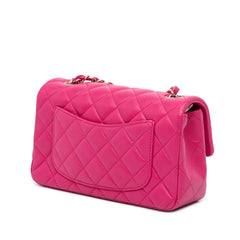Mini Rectangular Classic Lambskin Single Flap