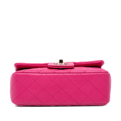 Mini Rectangular Classic Lambskin Single Flap