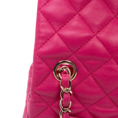 Mini Rectangular Classic Lambskin Single Flap