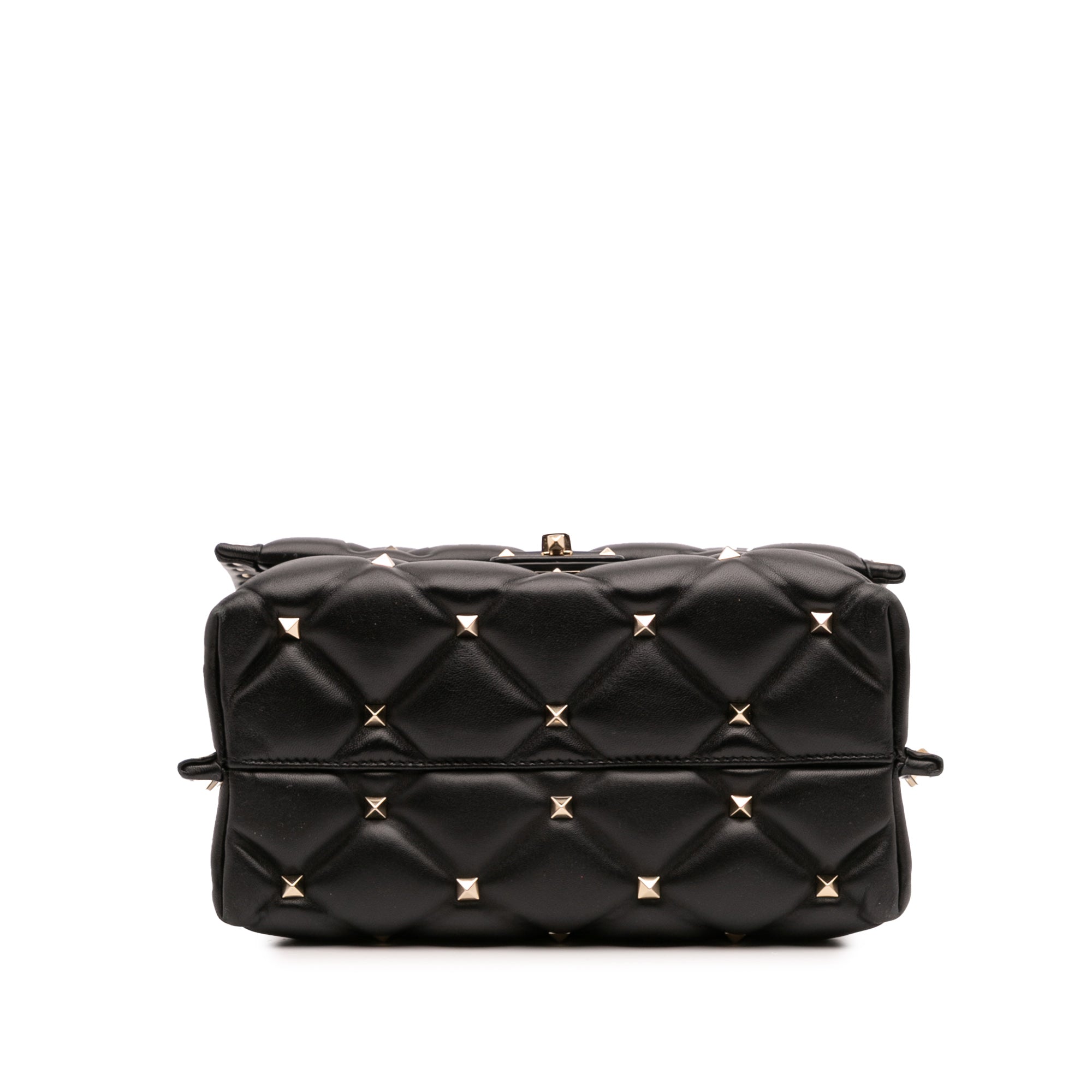 Lambskin VLTN Candystud Top Handle Bag