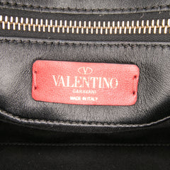 Lambskin VLTN Candystud Top Handle Bag