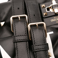 Lambskin VLTN Candystud Top Handle Bag