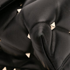 Lambskin VLTN Candystud Top Handle Bag