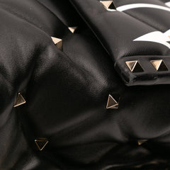 Lambskin VLTN Candystud Top Handle Bag