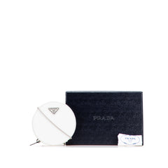 Spazzolato Round Chain Coin Crossbody