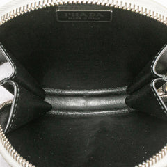 Spazzolato Round Chain Coin Crossbody