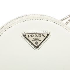 Spazzolato Round Chain Coin Crossbody