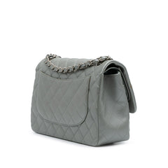 Jumbo Classic Lambskin Double Flap