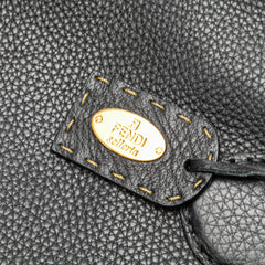 Pebbled Leather Selleria Dome Shoulder Bag