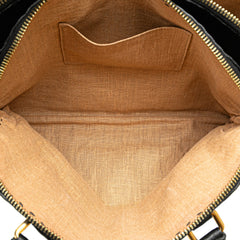 Pebbled Leather Selleria Dome Shoulder Bag