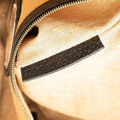 Pebbled Leather Selleria Dome Shoulder Bag