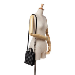 Damier Checkerboard Sac Plat XS
