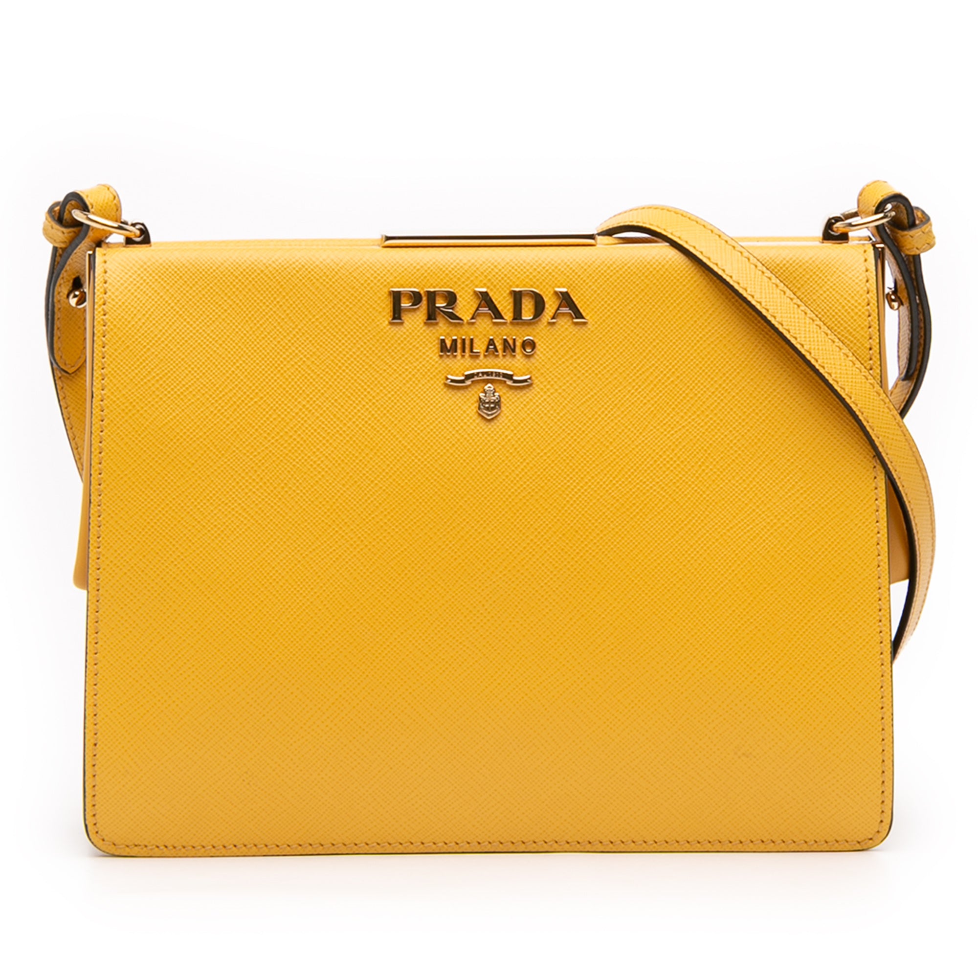 Saffiano City Light Frame Crossbody