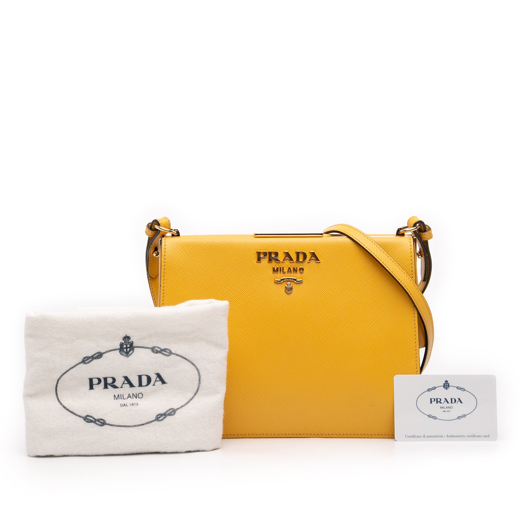 Saffiano City Light Frame Crossbody