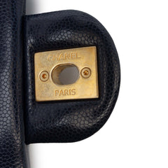 Mini Caviar Twist Your Buttons Flap