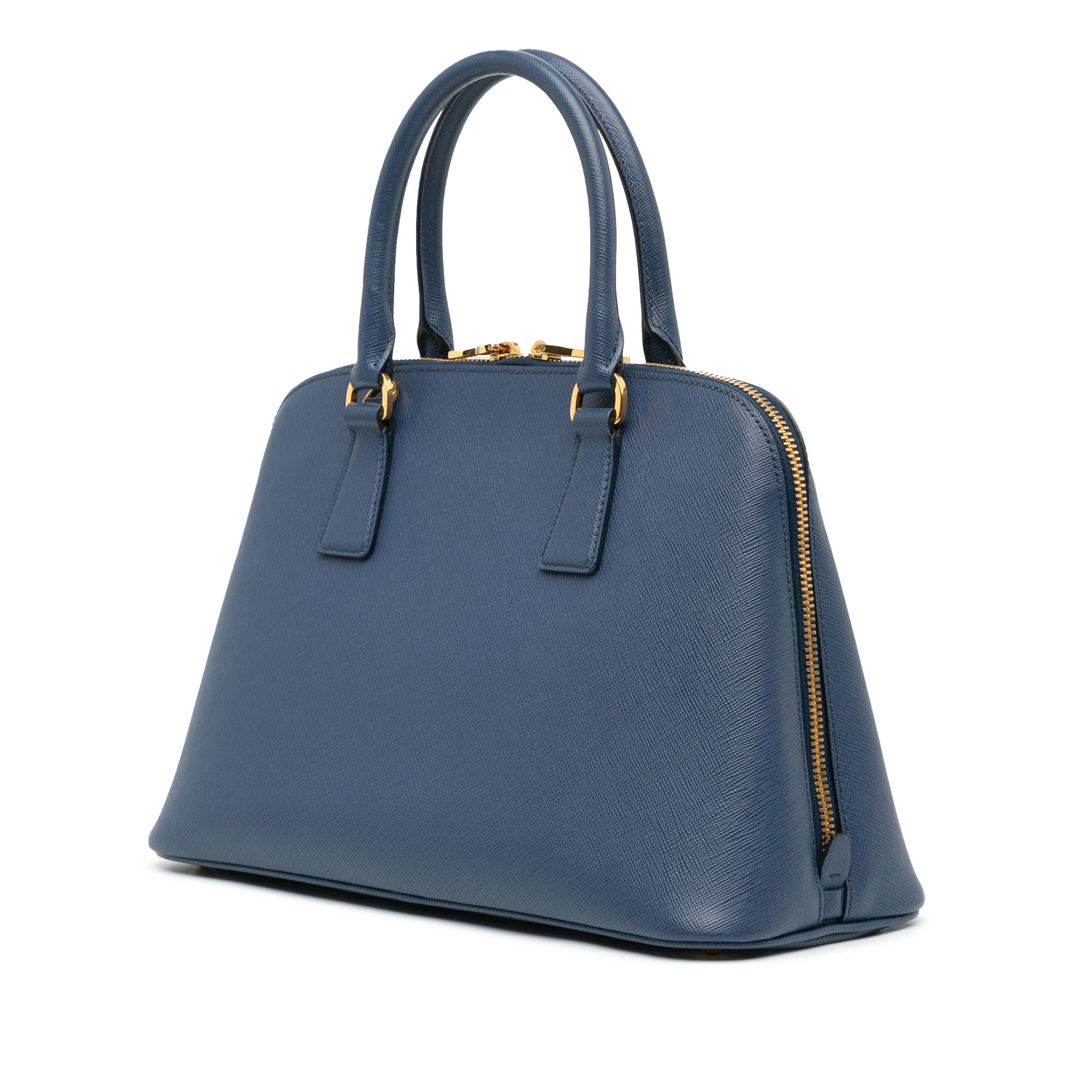 Medium Saffiano Lux Promenade Satchel