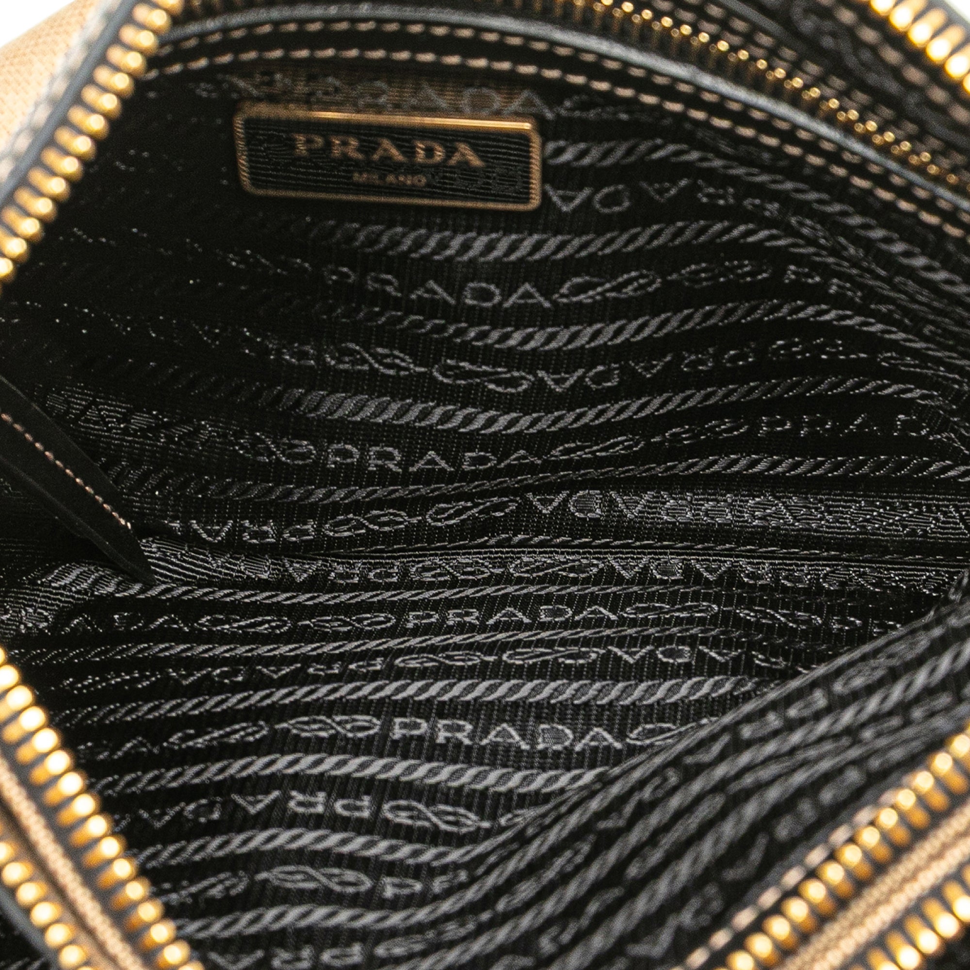 Canvas Canapa Logo Double Zip Crossbody