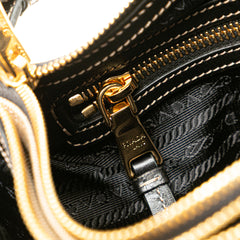 Canvas Canapa Logo Double Zip Crossbody