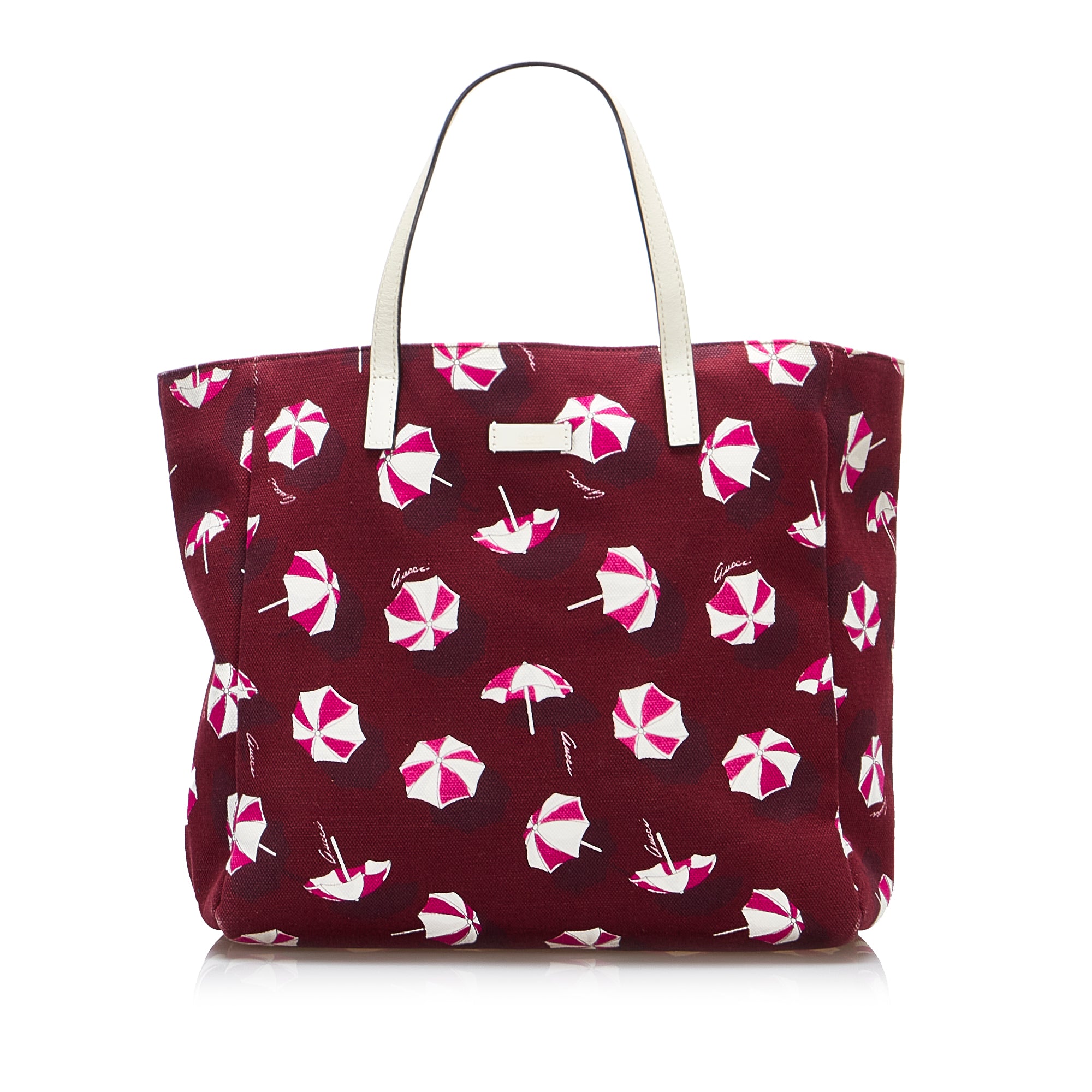 Printed Canvas Tote_0