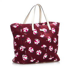 Printed Canvas Tote