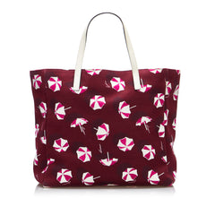 Printed Canvas Tote