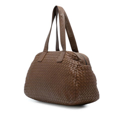 Nappa Intrecciato Shoulder Bag