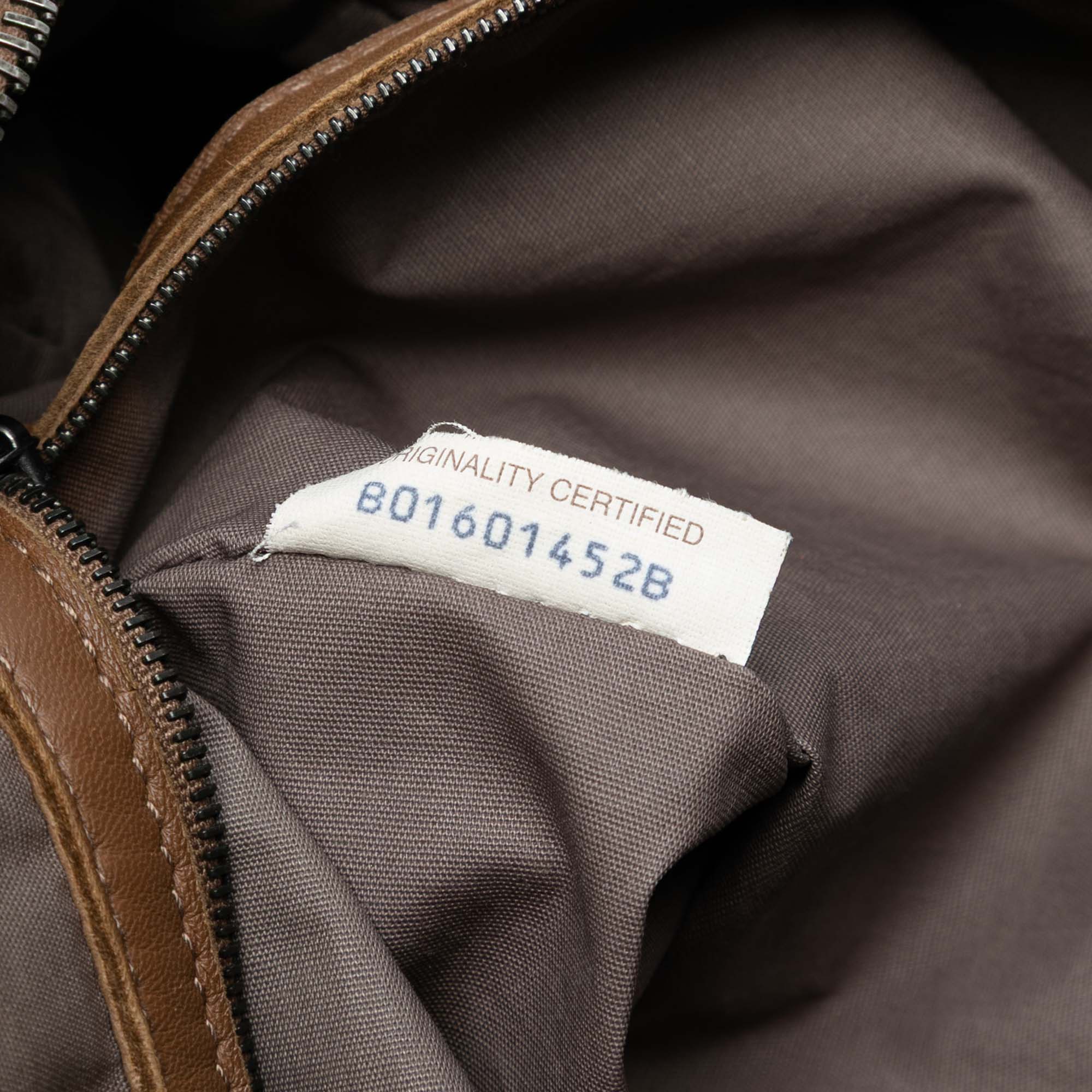 Nappa Intrecciato Shoulder Bag