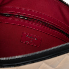 Medium Aged Calfskin Gabrielle O Case Clutch