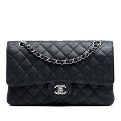 Medium Classic Caviar Double Flap
