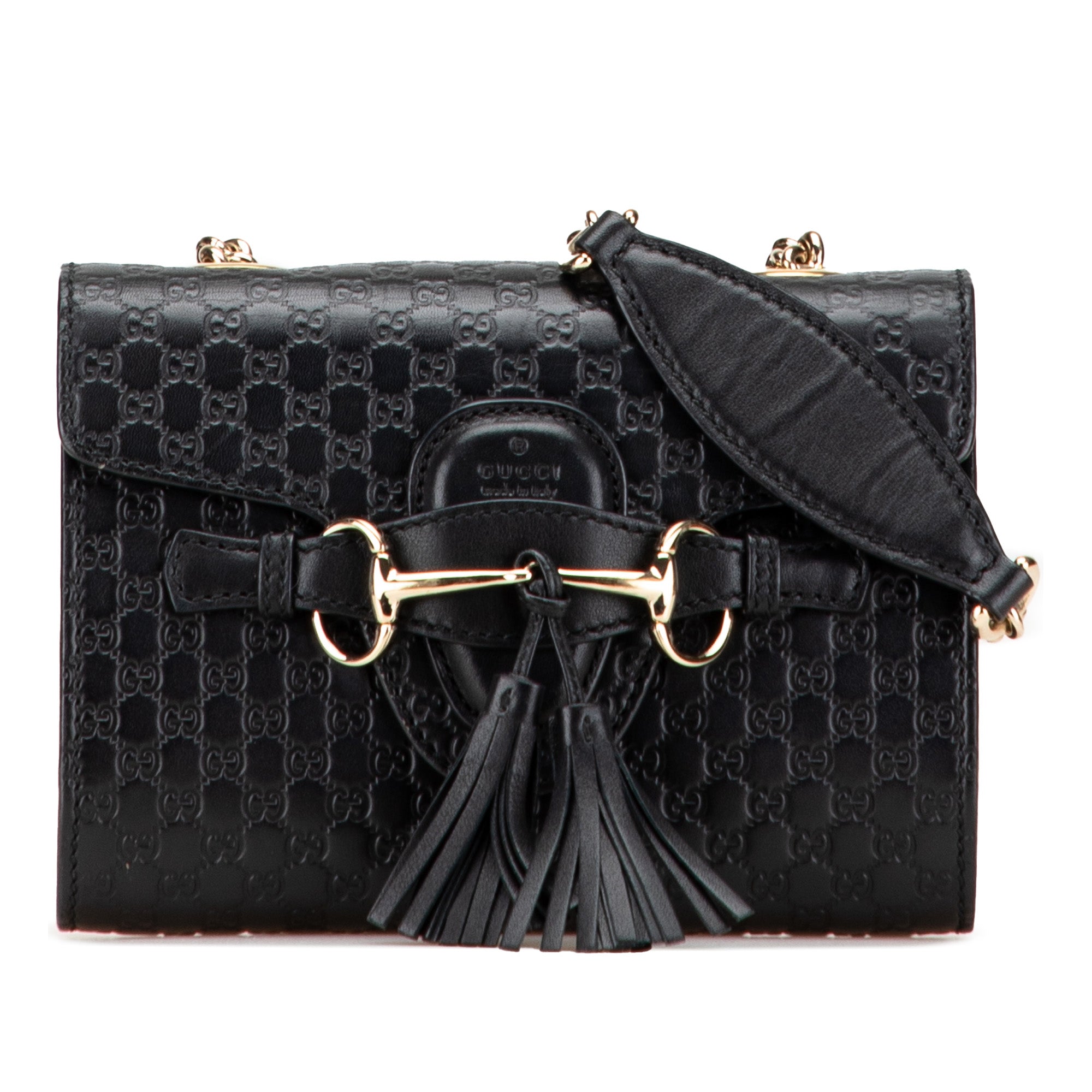 Mini Microguccissima Emily Crossbody