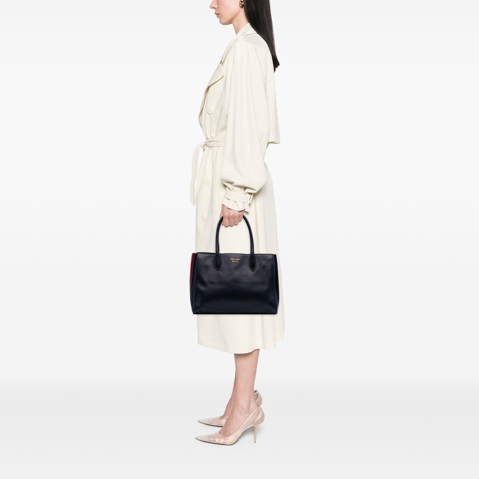 City Calf Bibliotheque Satchel