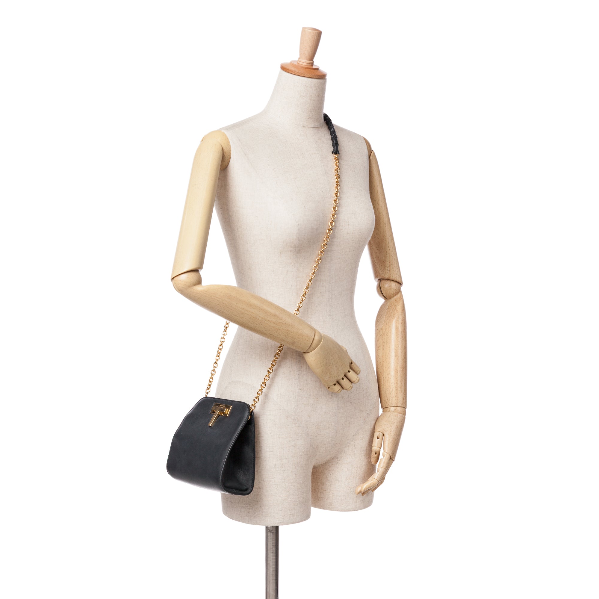 Calfskin Cosmo T Chain Crossbody
