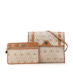 Honeycomb Coated Canvas Crossbody