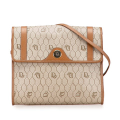 Honeycomb Coated Canvas Crossbody