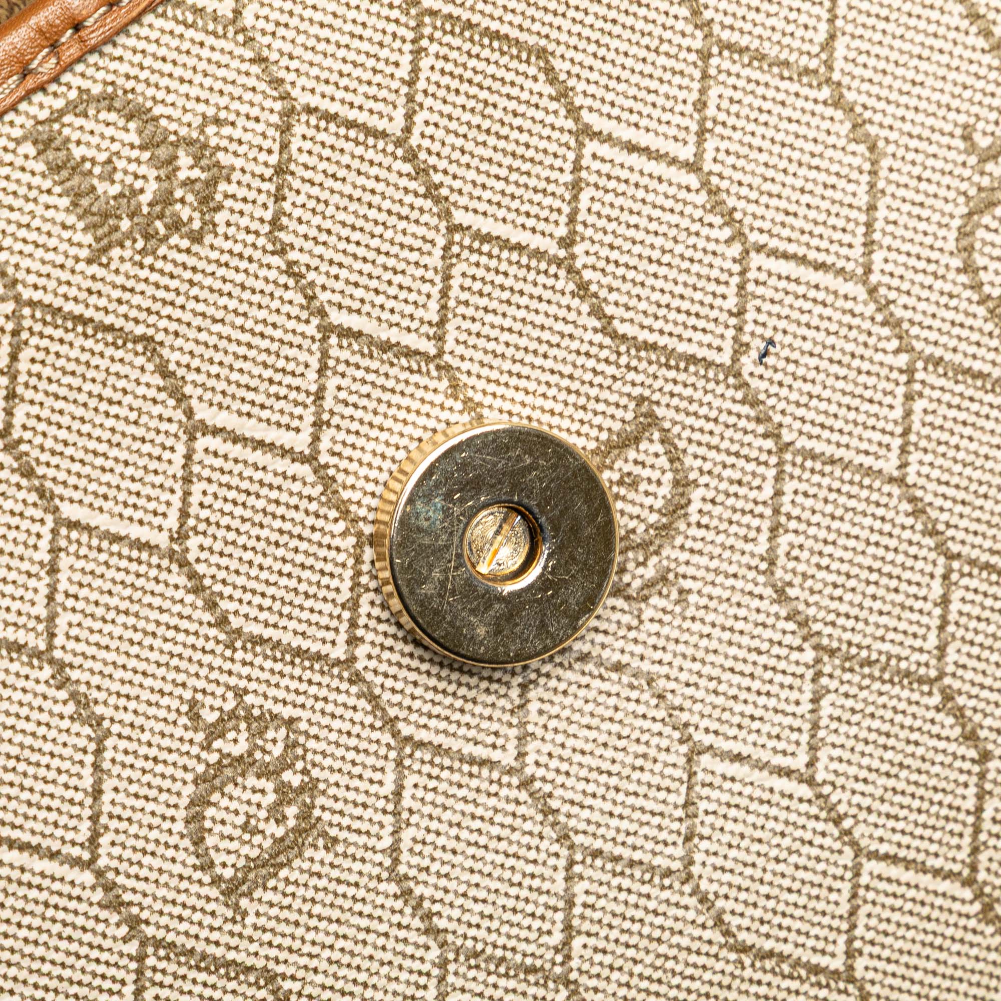 Honeycomb Coated Canvas Crossbody