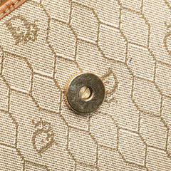 Honeycomb Coated Canvas Crossbody