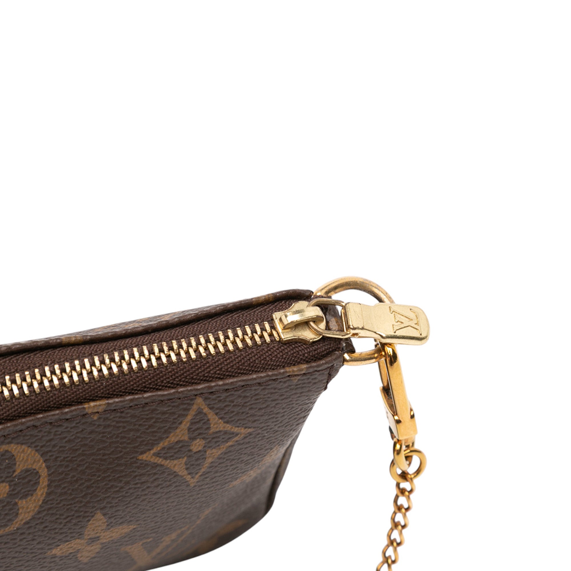 Monogram Giraffe Christmas Mini Pochette Accessoires