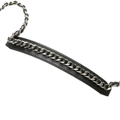 Quilted Lambskin Chanel 19 Card Holder On Chain