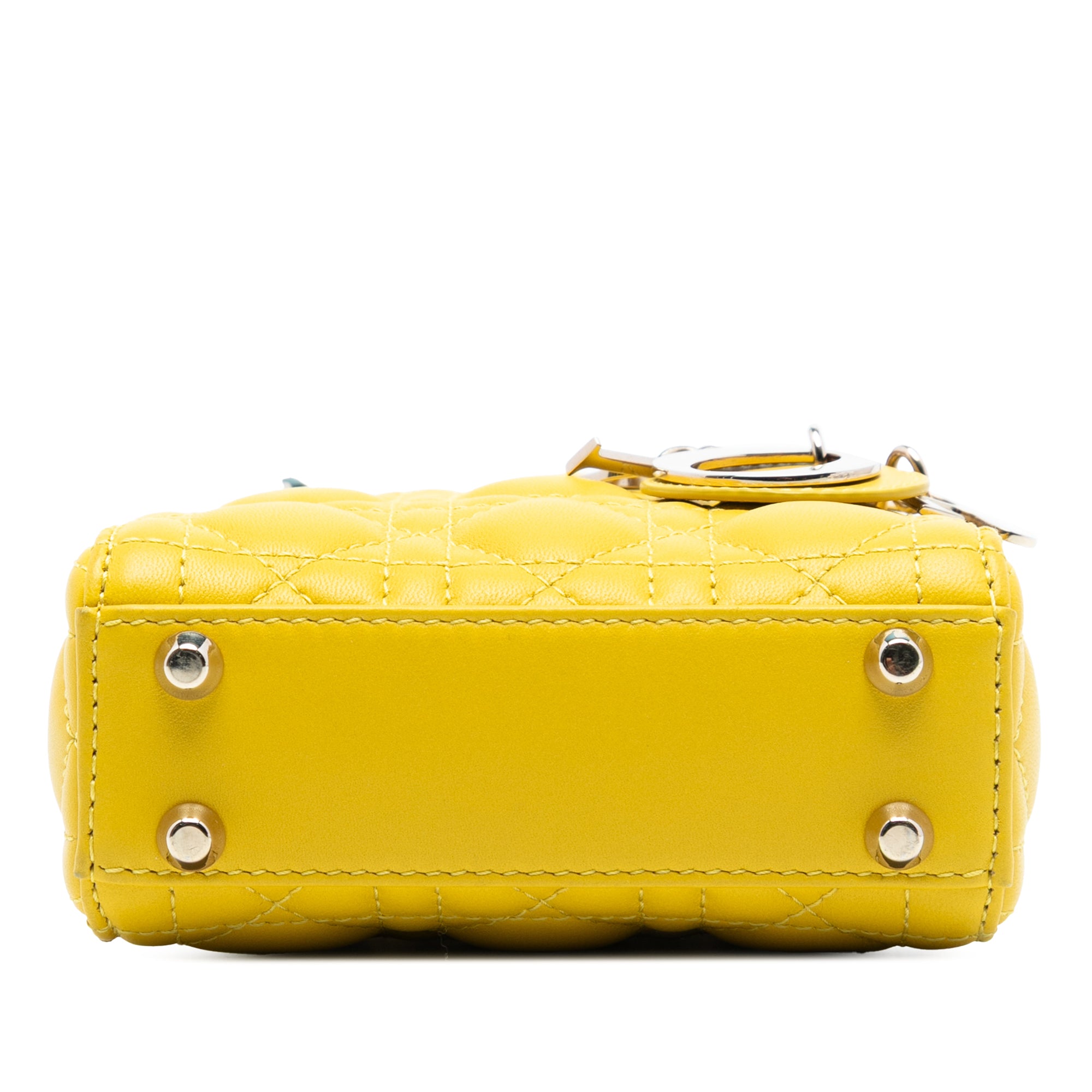 Micro Lambskin Cannage Lady Dior