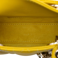 Micro Lambskin Cannage Lady Dior